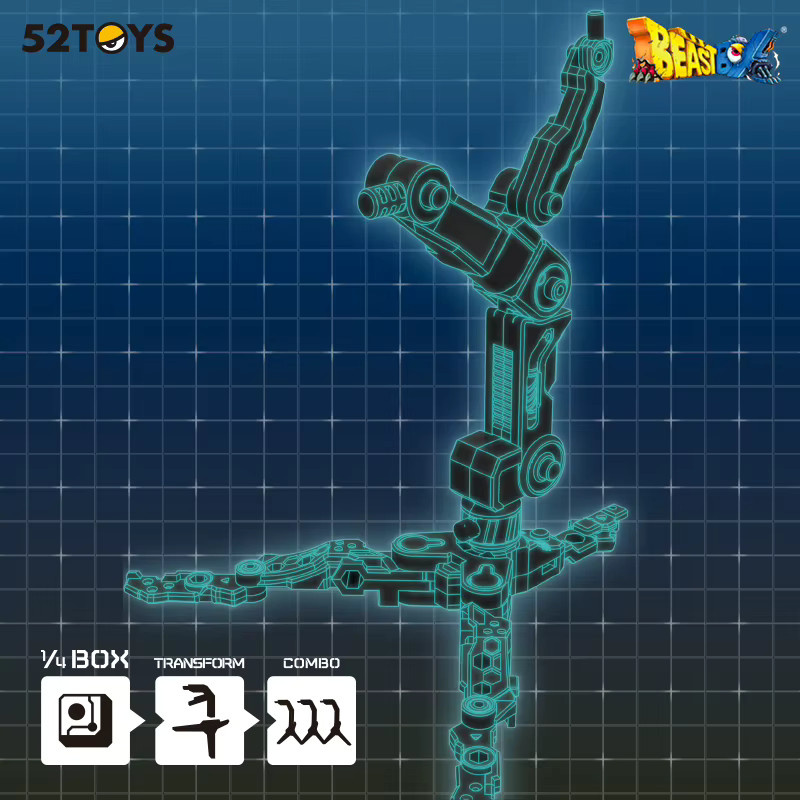 52TOY S Beastbox-Ständer, Zubehör, Schwarz, Kunststoff - Bild 2
