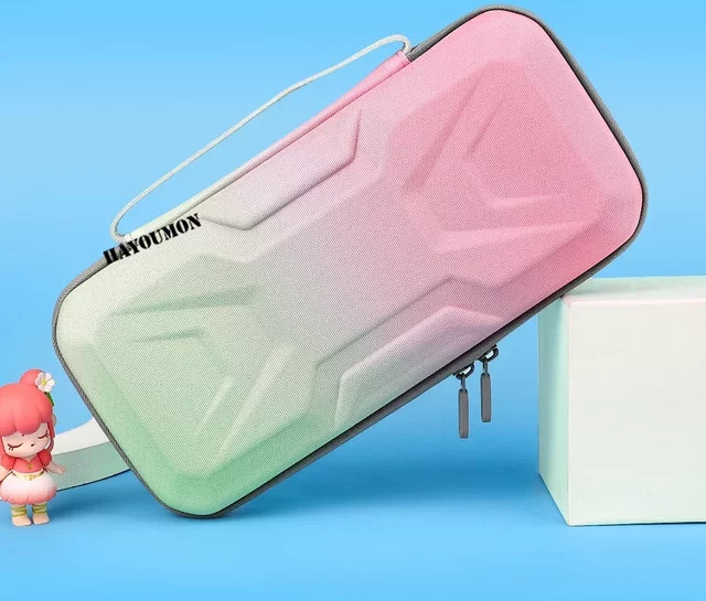 Nintendo Switch Rundum-Schutz Aufbewahrungstasche und Reisetasche in Grün und Multicolour - Bild 1