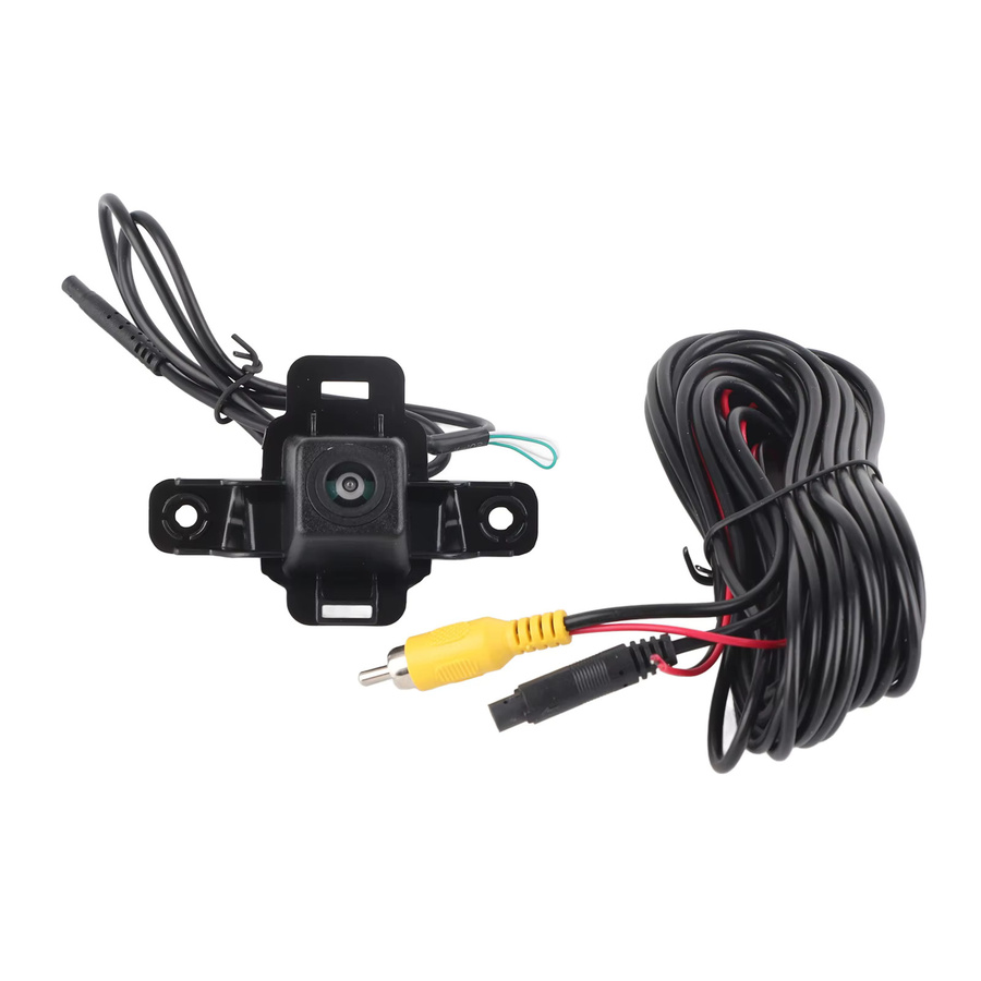 DOACT CCD Frontgrill-Kamera mit 120 Grad Weitwinkel und Nachtsicht, wasserdicht, Farbe: Schwarz - Bild 2