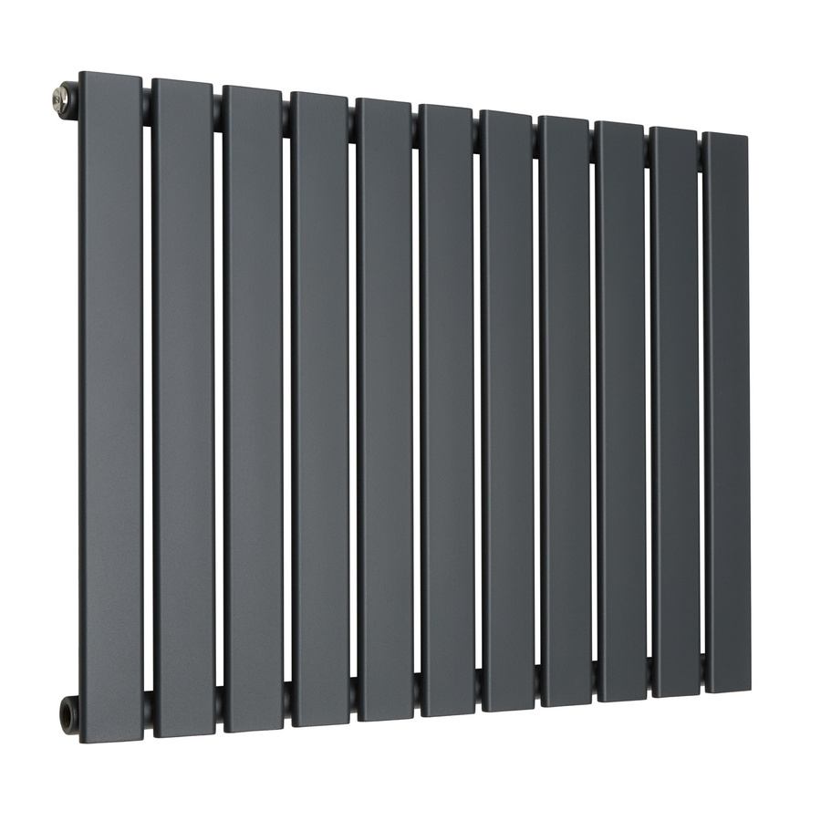 Hudson Reed Sterling Arlie Kollektion Design-Heizkörper einlagig horizontal in Anthrazit B: 59,5 cm, H: 77 cm - Bild 1