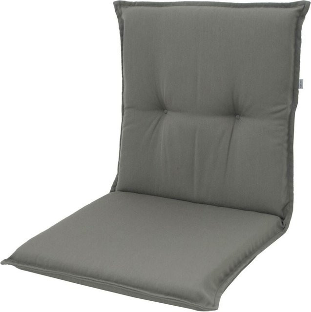 Doppler Stuhlauflage Niederlehner, grau, B/B/H: 100 x 50 x 7 cm, gesteppt und atmungsaktiv mit DuPont Teflon Imprägnierung - Bild 1