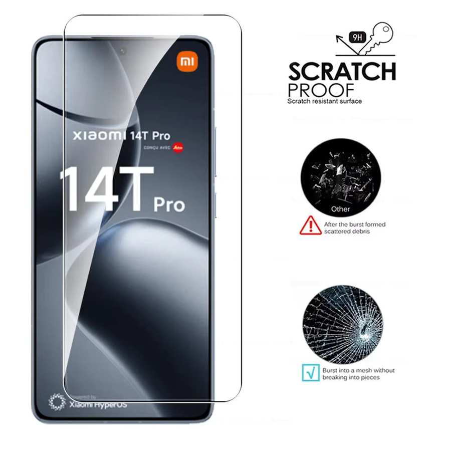 HD 9H Schutzglas für Xiaomi Mi 14 13 12 11 T Pro Lite, gehärtete Displayschutzfolie, transparent - Bild 5