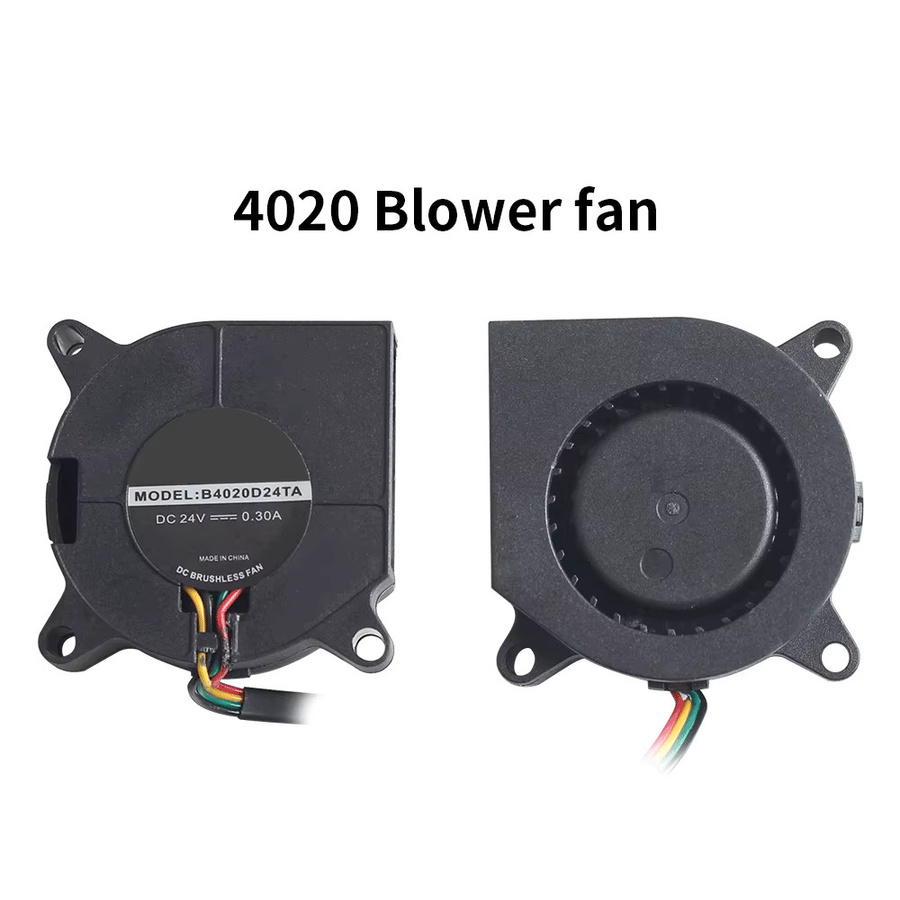 Creality Gebläse DC24V zur Hotend-Kühlung für K1 und K1 Max 3D-Drucker, Schwarz - Bild 4