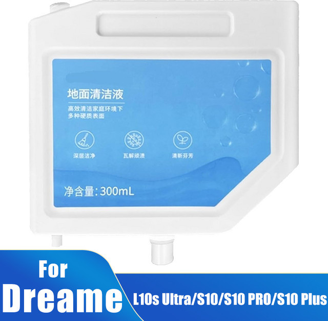 Dreame Reinigungsflüssigkeit für L10s Ultra, S10, S10 Pro und S10 Plus Staubsauger, 300 ml - Bild 1