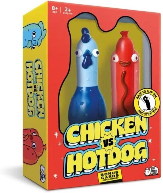 Binchi Outdoor Product Hahn gegen Hund, Brettspiel, Strategiespiel, ab 6 Jahren - Bild 1
