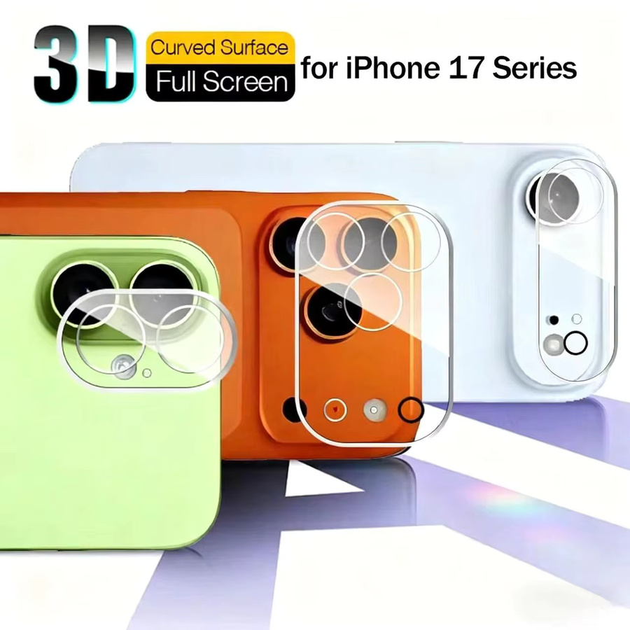 Apple iPhone 17 Pro Max HD Kamera Schutz 3D Objektiv Glas Film Abdeckung - Bild 3