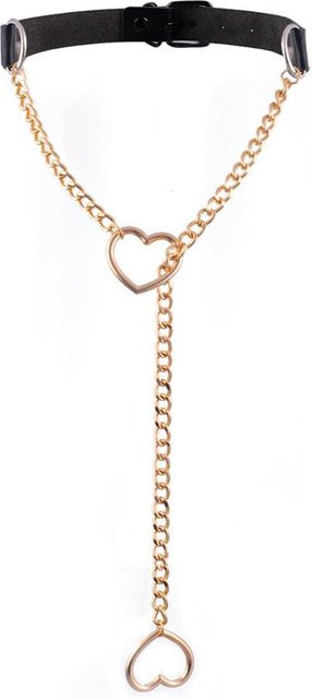 YIRAN Halskette, Leder, beige, Damen - Bild 1