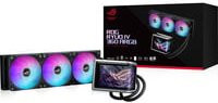 Asus ROG RYUO IV 360 ARGB All-in-One CPU-Wasserkühlung in Schwarz mit 6,67 Zoll AMOLED-Display - Bild 1
