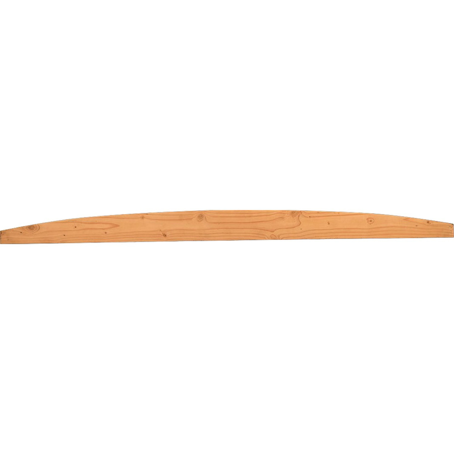 T & J Zaunmodul-System Riad Bogenbrett aus Douglasie, kesseldruckimprägniert, Breite: 180 cm, Höhe: 12 cm, Tiefe: 2,1 cm - Bild 2
