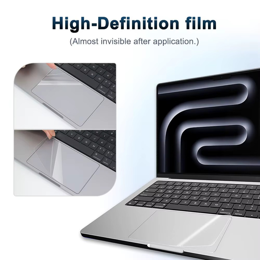 Transparente Trackpad-Schutzfolie für Apple MacBook Air 13,6 Zoll M4 M3 und 15,3 Zoll Modelle - Bild 5