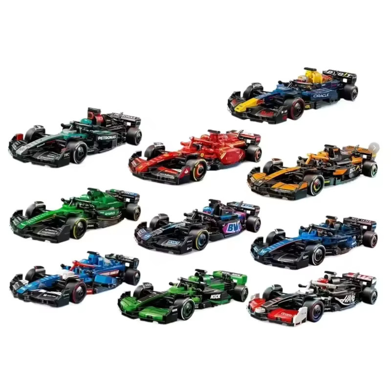 Potdemiel Mini-Auto-Baumodelle, 10-teiliges Set, Bunt / Mehrfarbig - Bild 3