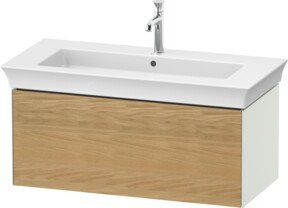 Duravit Waschtischunterschrank White Tulip in Weiß matt, B/T/H: 98,4 x 45,8 x 41 cm - Bild 1