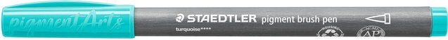 Staedtler Pigment Brush Pen in Türkis - Bild 1