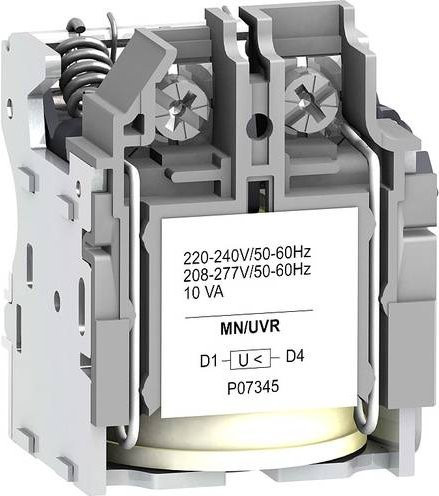 Schneider Electric LV429413 Spannungsauslöser in Grau, 125 V/DC - Bild 1