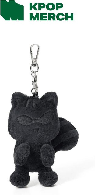 BTS Schlüsselanhänger Eichhörnchen Plüsch, Unisex - Bild 1