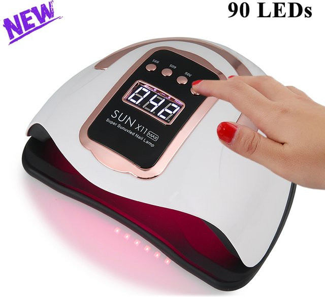 TFSCLOIN SUN X11MAX UV LED Nagellampe, 90 LEDs, Unisex - Bild 1
