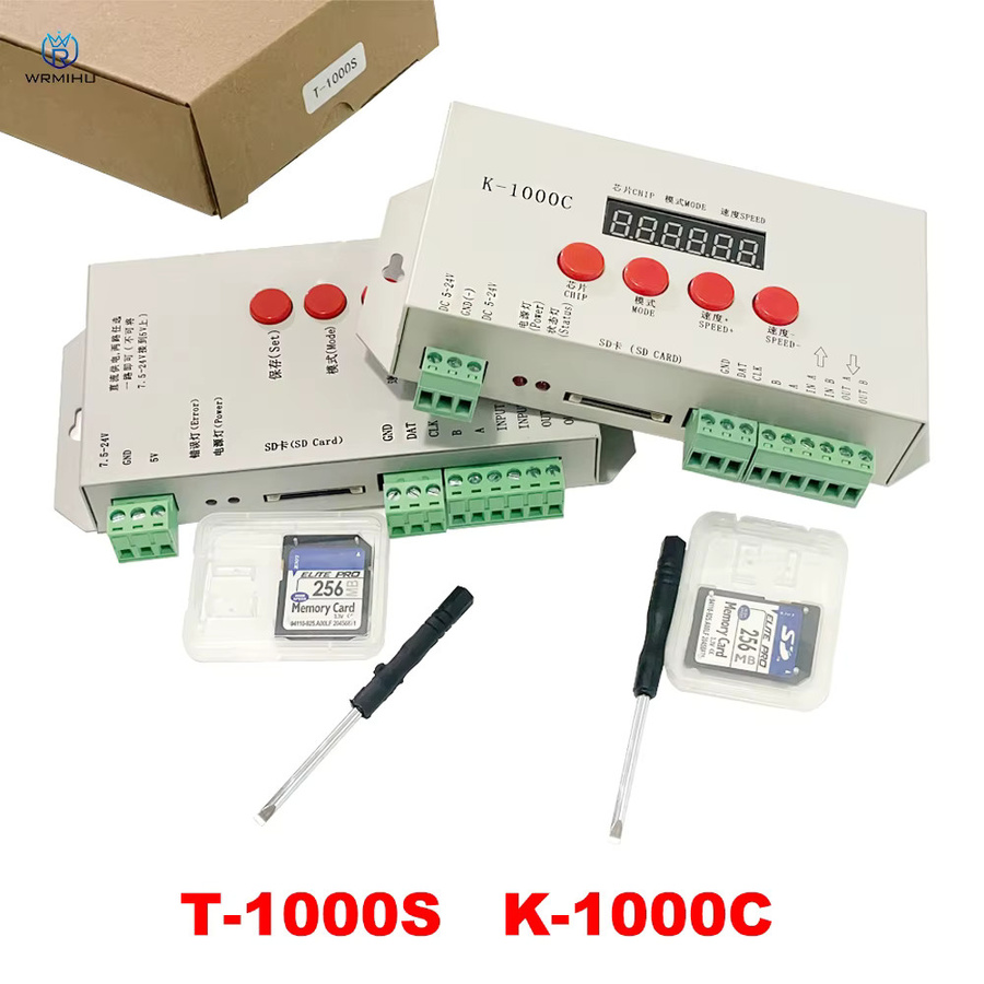 LED Controller K-1000C für WS2812B, WS2811, APA102 und WS2813 mit bis zu 2048 Pixeln, DC 5-24V - Bild 1