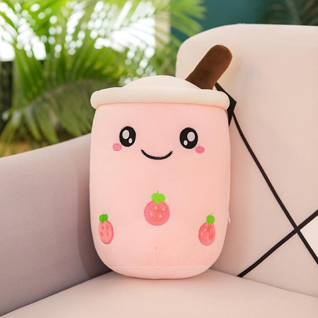 Milchteetasse Puppe, Plüschtier, Stoffpuppe, 25cm - Bild 1