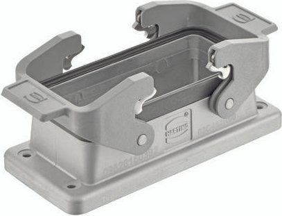 HARTING Anbaugehäuse 09 62 816 0392 09628160392 aus Kunststoff in Grau - Bild 1