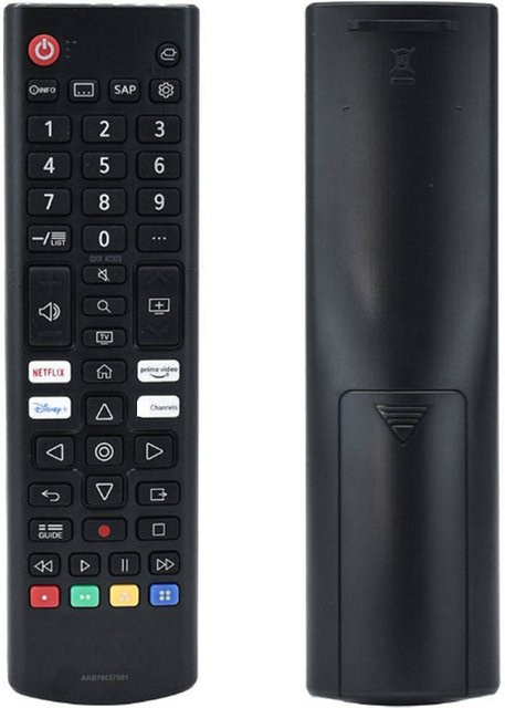 LG Ersatz-TV-Fernbedienung für Smart LCD Modelle AKB76037601 AKB75675301 AKB76037605 in Schwarz - Bild 1