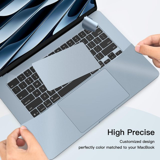 Handballenauflage und Touchpad-Schutz Vinyl-Aufkleber für Apple MacBook Air 13,6 A3449 und 15 A3448 (Modelle 2026, M2, M3, M4, M5) - Bild 1