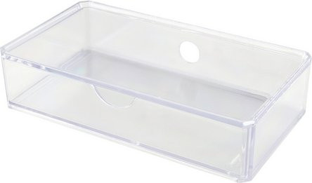 Fackelmann Minischub-Organizer transparent B/H/T: 18 x 5 x 10 cm - Bild 1