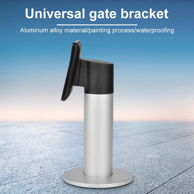 Hikvision Gesichtserkennungsmaschinenhalterung aus Aluminiumlegierung in Silber mit Mehrwinkeleinstellung für universelle Zugangskontrolle - Bild 1