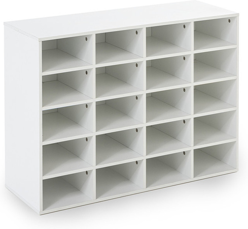 Schuhschrank HC Home & Living in Weiß, B/T/H: 92 x 33 x 67 cm