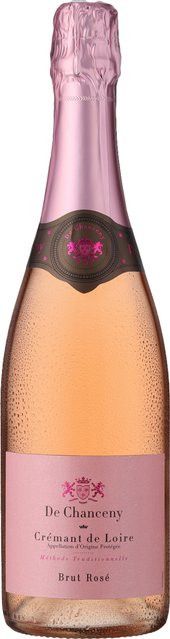 De Chanceny Crémant de Loire Rosé, Schaumwein, Cabernet Franc, Brut, Frankreich, 12,5 %, 0,75 l - Bild 1