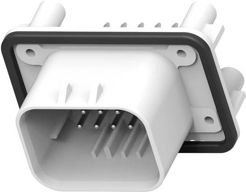 TE Connectivity Buchsengehäuse-Platine 776262-2 in Weiß - Bild 1