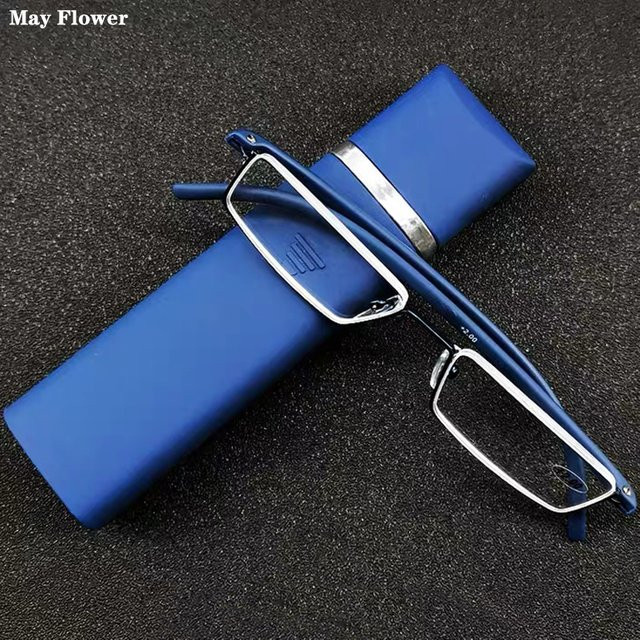 May Flower TR90 Lesebrille, rechteckig, Herren - Bild 1