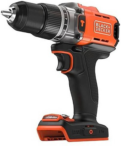 Black+Decker 2-Gang-Akku-Schlagbohrschrauber bürstenlos 18V POWERCONNECT in Orange mit Koffer und Zubehör - Bild 1