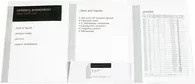 Biella Präsentationsmappe Pearl 3 in Weiß für A4 Dokumente aus FSC-zertifiziertem Papier - Bild 1