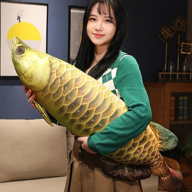 Kidsly Arowana Plüsch Stofftier Puppe, 30 cm, ab 14 Jahren - Bild 1