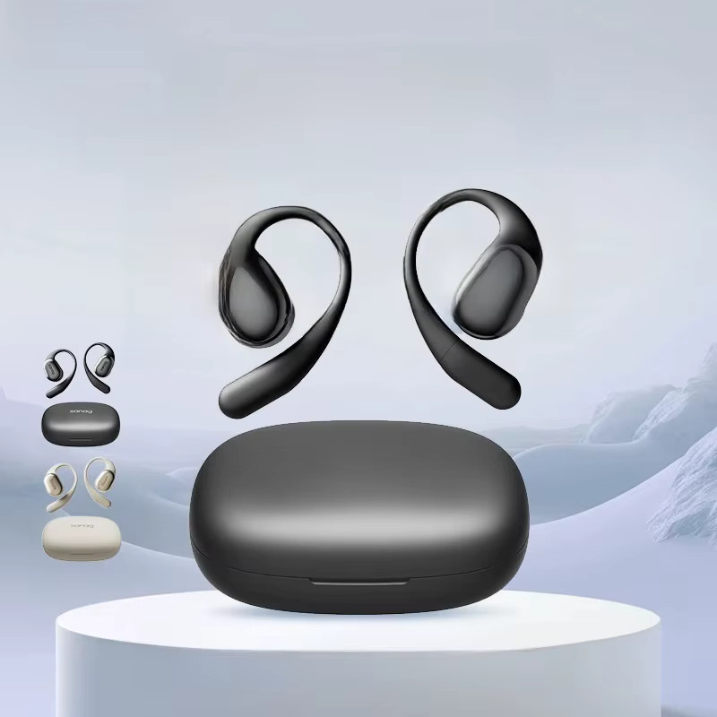 Sanag C16S Open Ear OWS Bluetooth 5.4 Kopfhörer mit HiFi-Sound und 56 Stunden Spielzeit in Schwarz - Bild 1