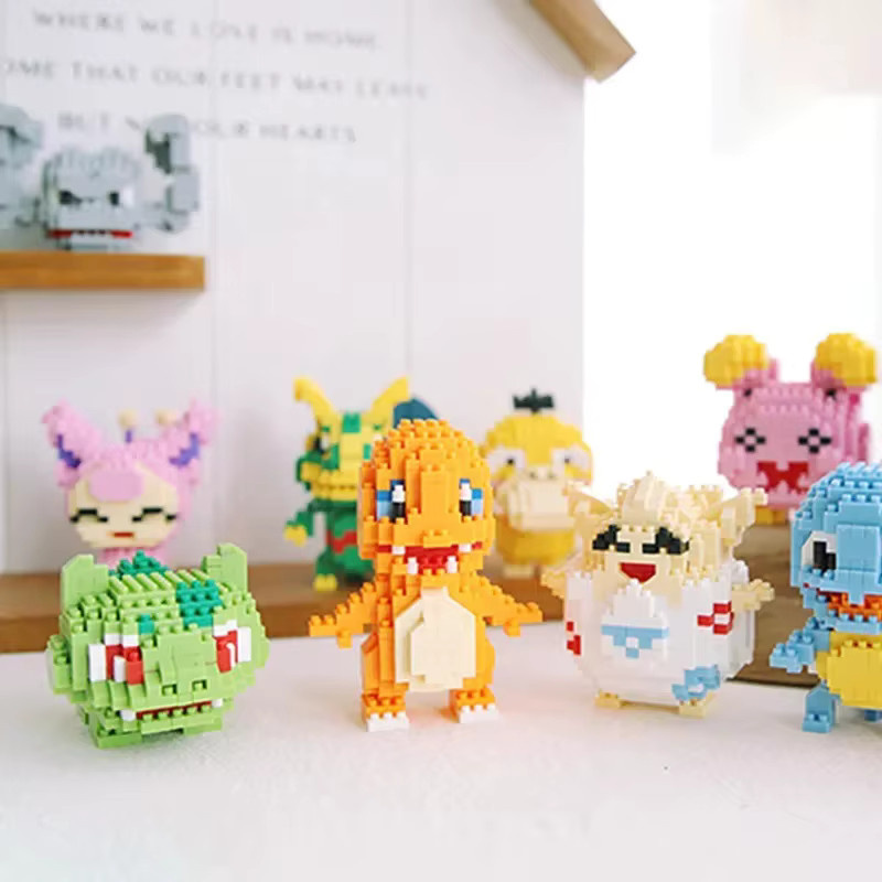 Keeppley Pokémon Micro Bausteine, Figuren Spielzeug, ab 14 Jahren - Bild 2