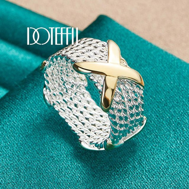 DOTEFFIL Ring 925 Silber, Damen, Hochzeit - Bild 1