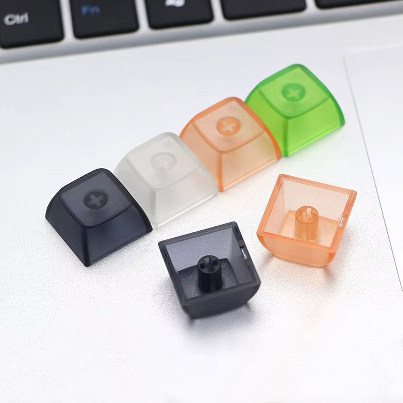 JCD 10 Stück Blanko 1u Tastenkappen im XDA Profil aus PBT für Cherry MX mechanische Tastaturen in Schwarz und Multicolour - Bild 4