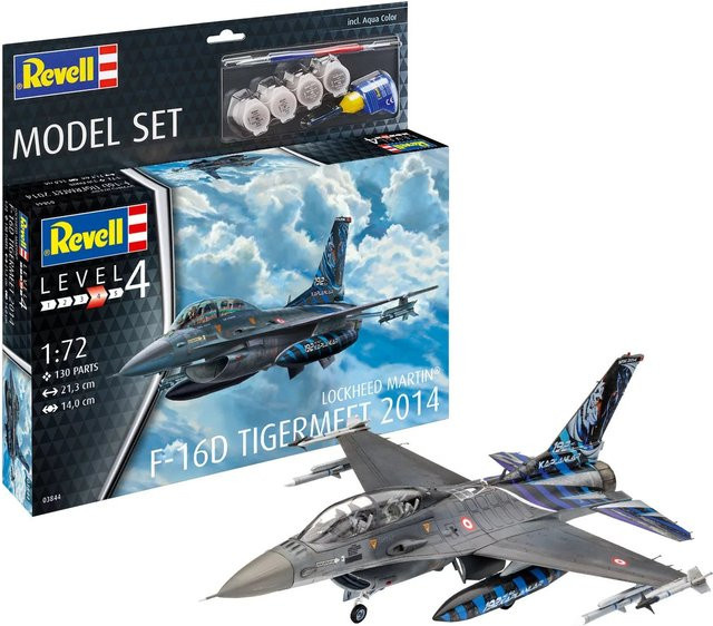 Revell Lockheed Martin F-16D Tigermeet 2014 Model Set, 1:72 - Bild 1