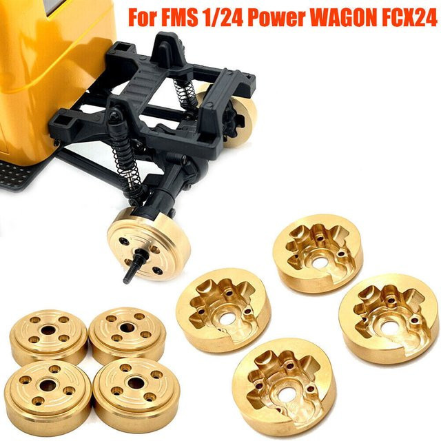 FMS FCX24 Metallgewicht Upgrade, Zubehör, 1:24, Kupfer - Bild 1