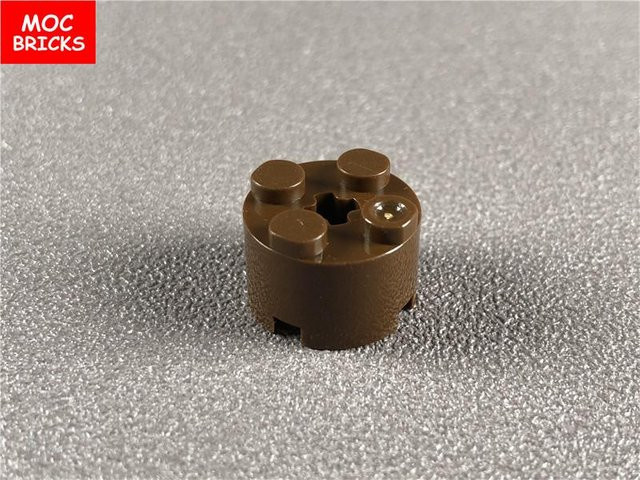 Yiran toy MOC Steine 2x2 Rundstein, Bausteine Spielzeug, 50-teiliges Set, ab 3 Jahren - Bild 1