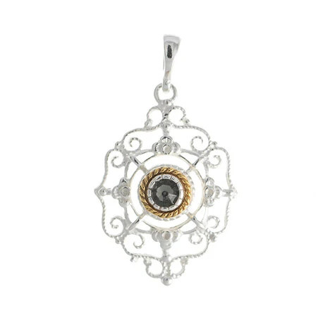 SIGO Anhänger 925 Silber, Zirkonia, Unisex - Bild 1