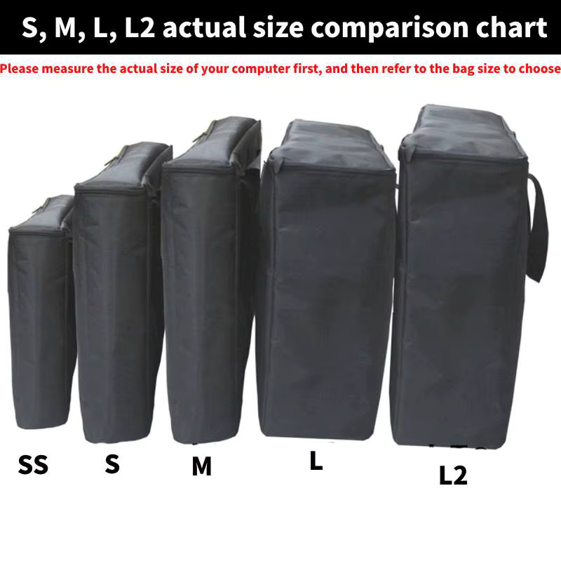 KIZN All-in-One Computer Handtasche für ASUS Dell Lenovo bis 26 Zoll, Schwarz - Bild 4