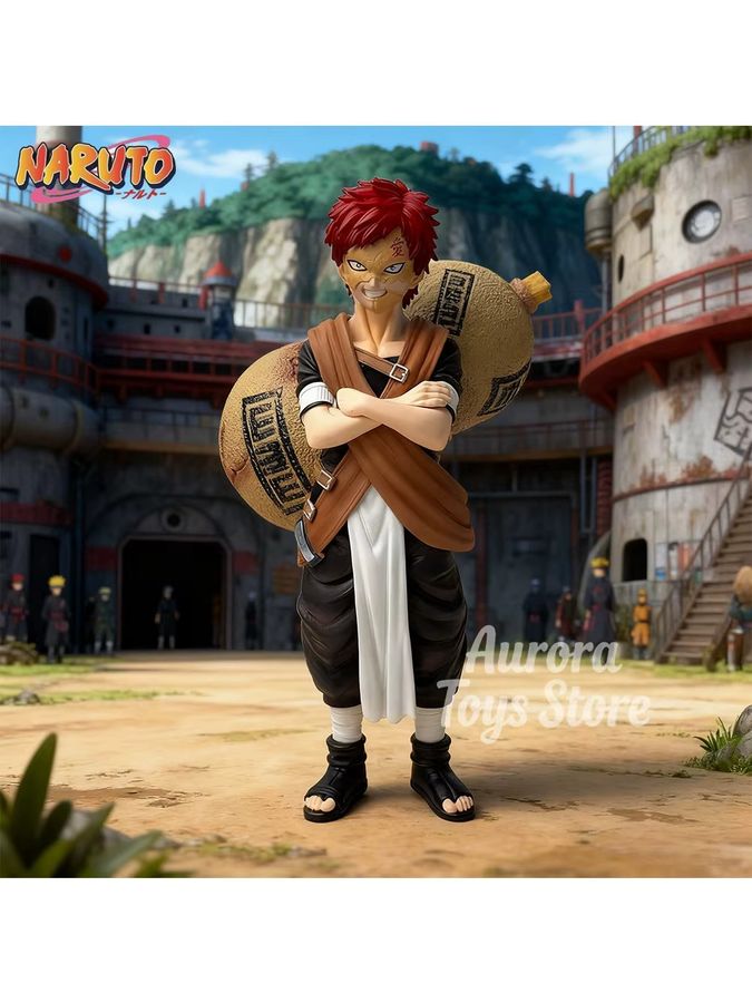 Bandai Naruto Gaara Anime Figur aus PVC, Sammlermodell Spielzeug, Höhe: 20 cm - Bild 3