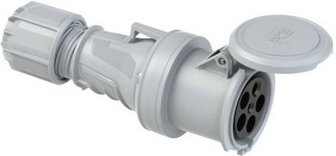 PC Electric Power Twist 2351-1 CEE Kupplung 63A 5-polig grau IP44 - Bild 1