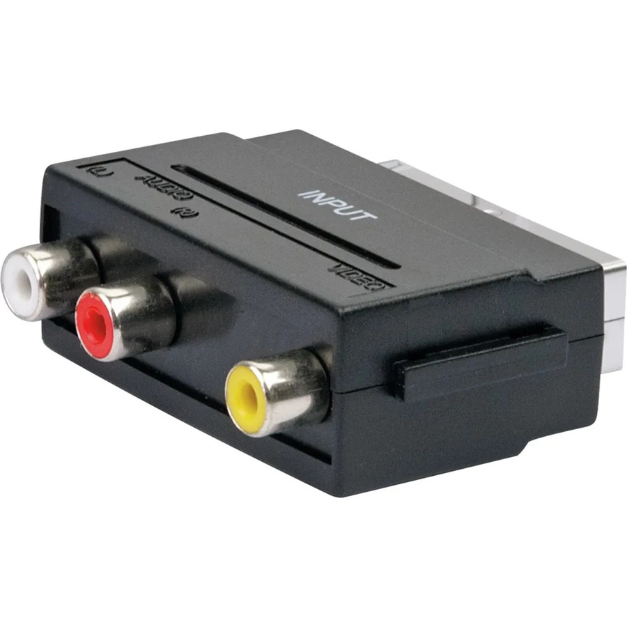 Schwaiger Audio/Video Adapter RCA in Schwarz, Rot, Gelb und Weiß - Bild 2