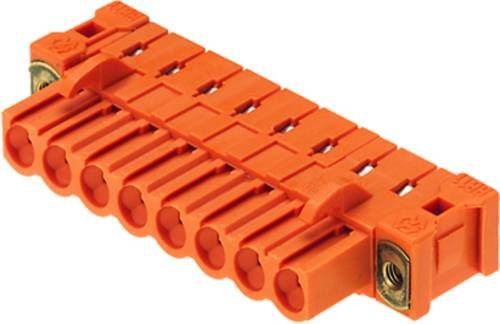 Weidmüller Buchsengehäuse-Platine BL/SL in Orange, 18 Polstellen, Rastermaß: 5.08 mm - Bild 1
