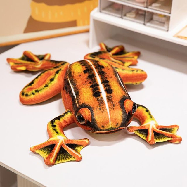 Yiran Health & Beauty Frosch-Stofftier, Plüsch / Textil, Grün, 28cm - Bild 1