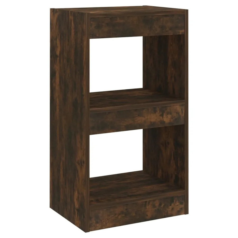 vidaXL Bücherregal und Raumteiler in Räuchereiche, B/T/H: 40 x 30 x 72 cm - Bild 2
