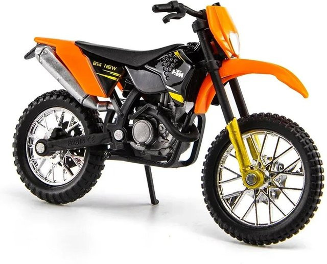 Yiran toy 1 450 SX-F Motorrad Figur 1:18 Modellautos orange 7-12 Jahre - Bild 1